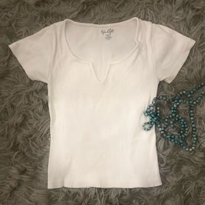 Classic, White, Brandy Melville Top 🤍